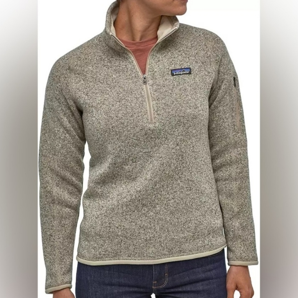 Patagonia women's Better Sweater 1/4 Zip Fleece LIKE NEW - Picture 2 of 15